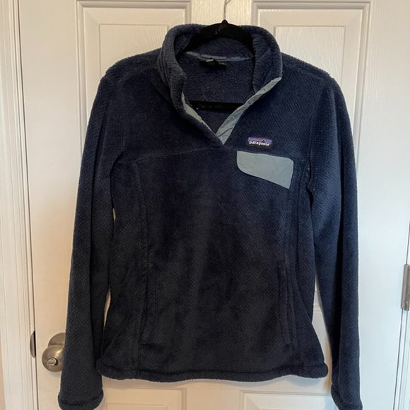Womens Patagonia Re-Wool Snap T Size M - Picture 1 of 3